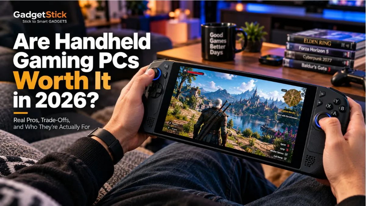 Handheld gaming PC guide about whether gaming handhelds are worth buying in 2026