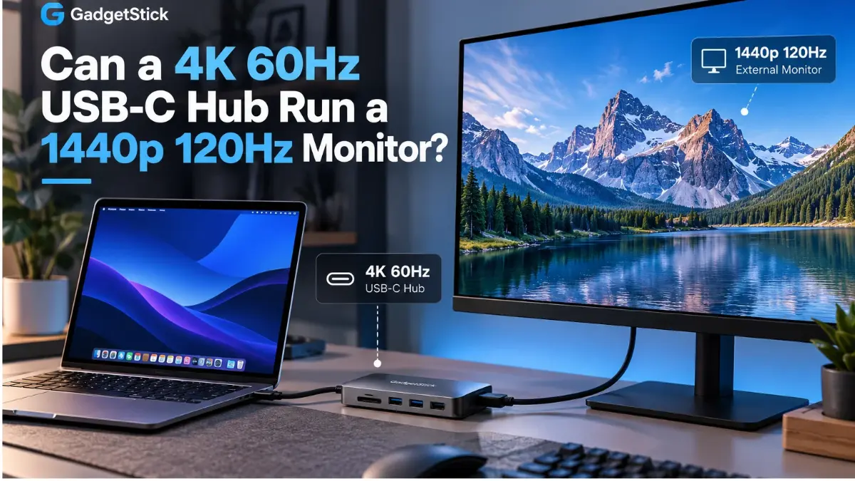 Can a 4K 60Hz USB-C Hub Run a 1440p 120Hz Monitor? What to Check