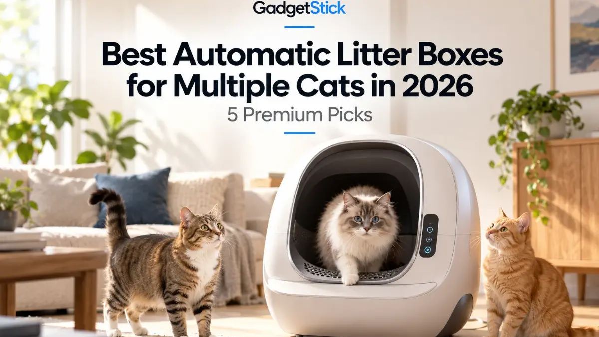 Best Automatic Litter Boxes for Multiple Cats in 2026: 5 Premium Picks