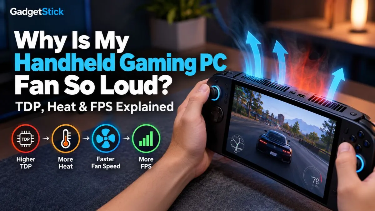 Why Is My Handheld Gaming PC Fan So Loud? TDP, Heat & FPS Explained