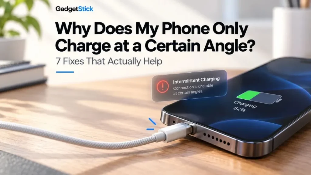 Why Does My Phone Only Charge at a Certain Angle? 7 Fixes