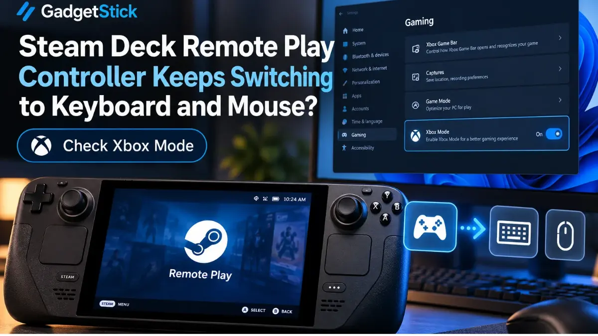 Steam Deck Remote Play Controller Keeps Switching to Keyboard and Mouse? Check Xbox Mode