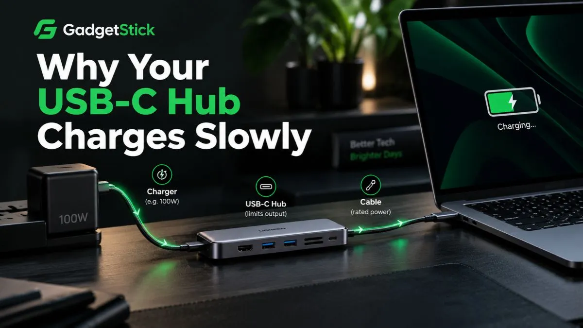 Does a USB-C Hub Slow Down Charging? Why Your Laptop Charges Slower Through a Hub